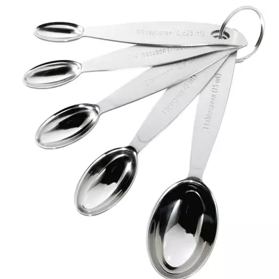 TRIANGLE QUENELLE SPOON SMALL SET OF 2 I