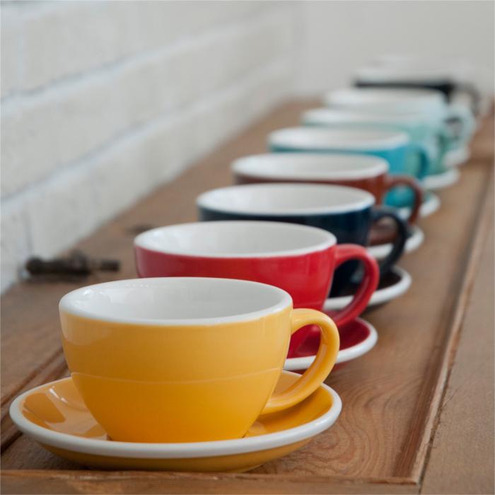 Voorzitter hobby Encyclopedie Loveramics Caffé Latte Kop met Schotel, 0,3L rood kopen | Kookpunt