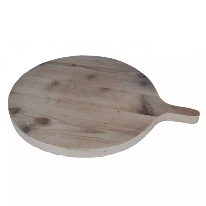 Resistent eerste prachtig Kitchen Trend Products Broodplank Rond L, 57cm steigerhout kopen | Kookpunt